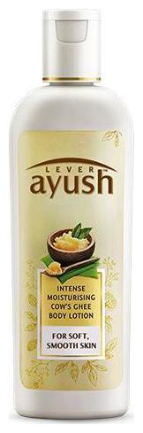

Lever Ayush Body Lotion - Intense Moisturizing Cows Ghee 300 ml