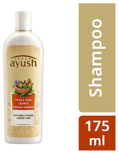 

Lever Ayush Shampoo - Long Strong Shikakai 175 ml