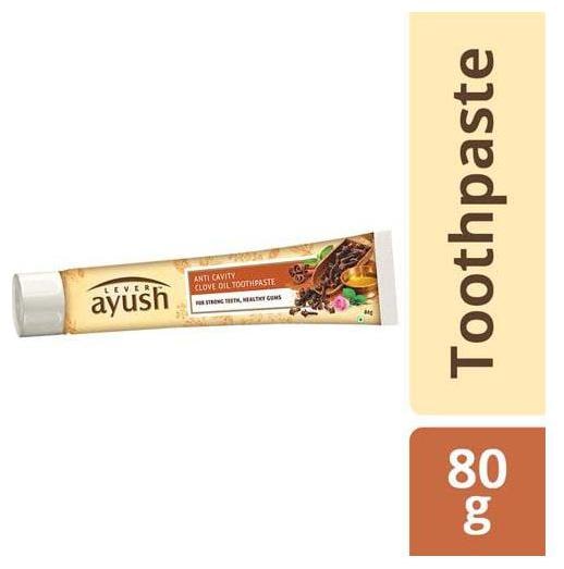 

Lever Ayush Toothpaste Anti Cavity Clove Oil 80 g