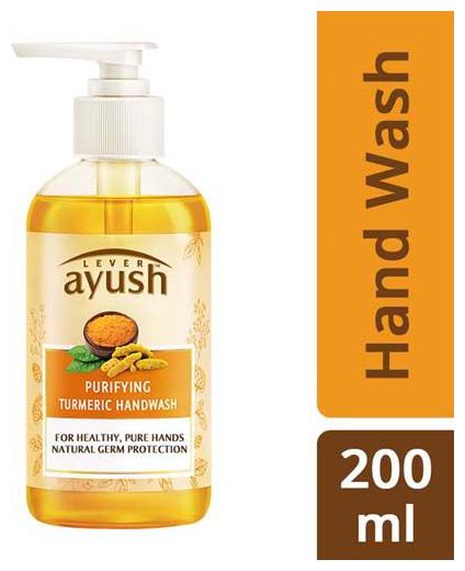 

Lever Ayush Purifying Turmeric Hand Wash 200 ml