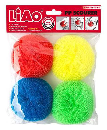 

Liao Scrub - Nylon Cleaning 4 pcs