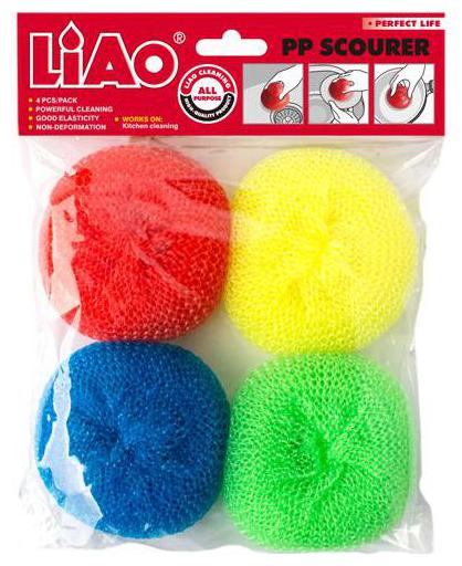 

Liao Scrub - Nylon Cleaning 4 pcs