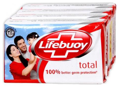 

Lifebuoy Bathing Soap - Total 90 g