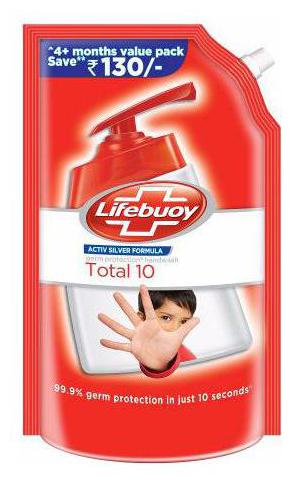 

Lifebuoy Hand Wash - Total 10 Activ Naturall 750 ml