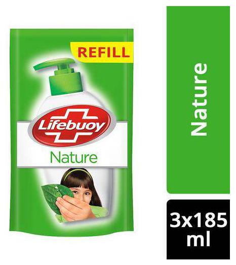 

Lifebuoy Hand Wash - Nature Germ Protection 185 ml
