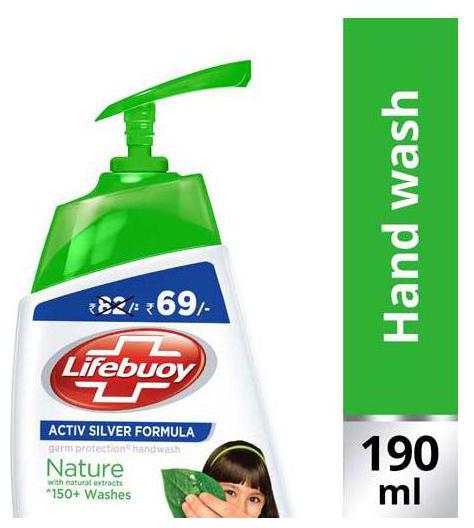 

Lifebuoy Nature Germ Protection Hand Wash 190 ml