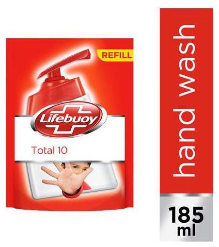 

Lifebuoy Total 10 Hand Wash 185 ml
