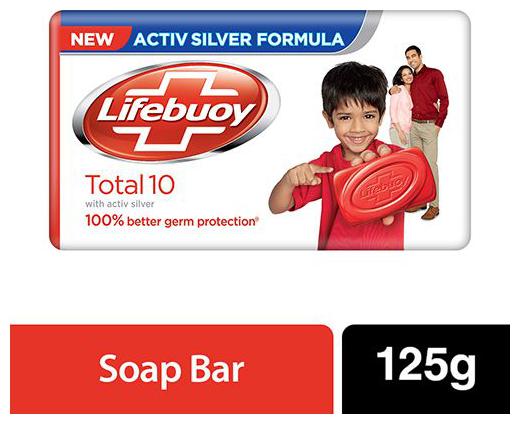 

Lifebuoy Total 10 Soap Bar 125 g