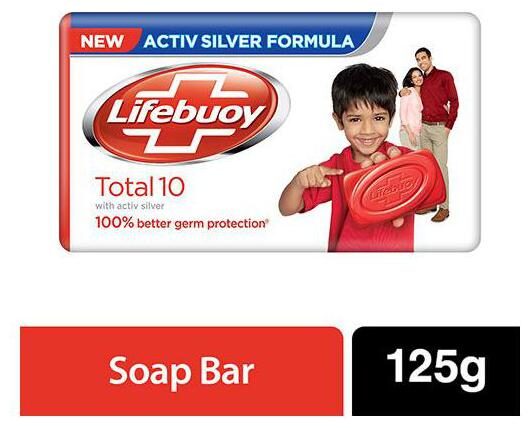 

Lifebuoy Total 10 Soap Bar 125 g