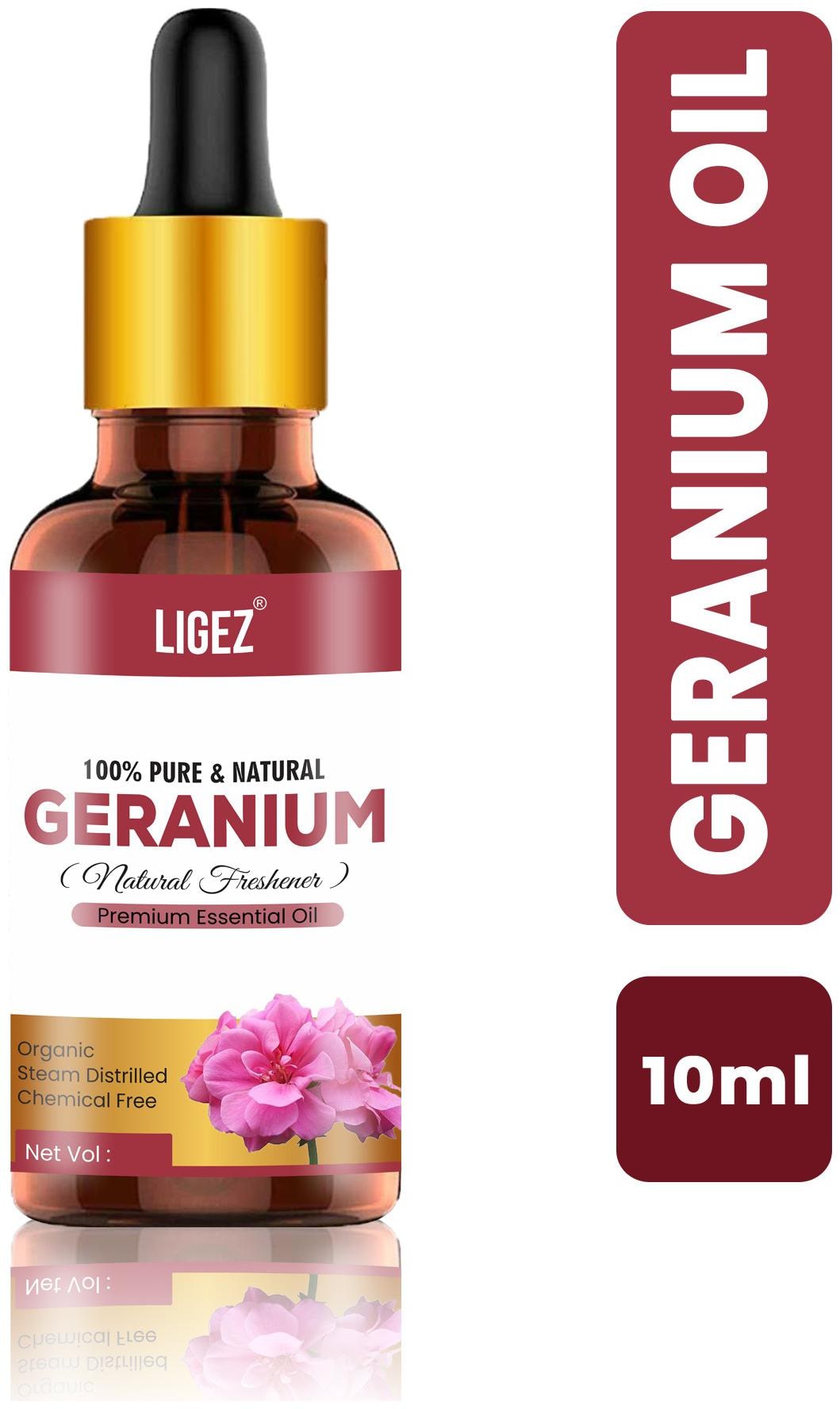 

Ligez 100 Geranium Essential Oil 10 ml (Pack Of 1)