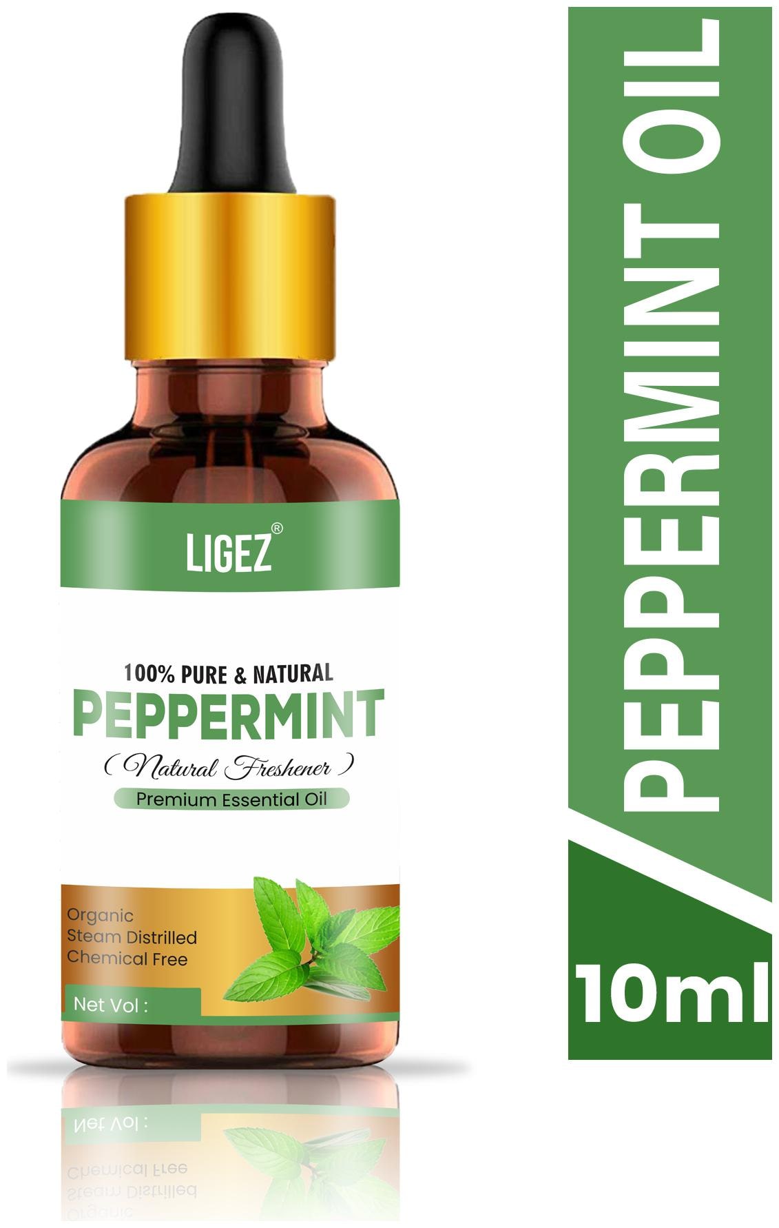 

Ligez Peppermint essential oil 10 ml 10 ml (Pack Of 1)