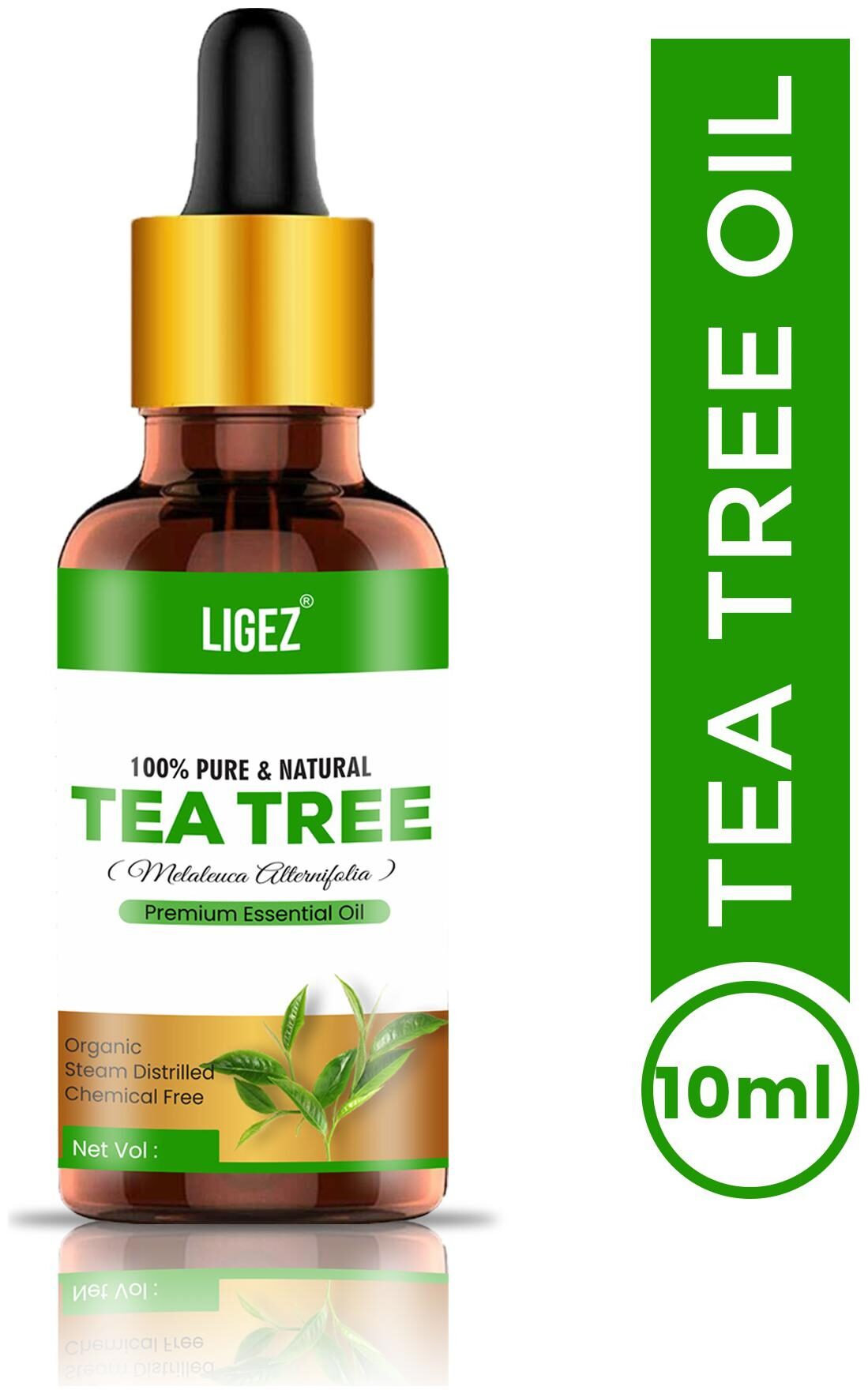 

Ligez Tea Tree Essential Oil 100 Pure Natural Undiluted 10 ml (Pack Of 1)