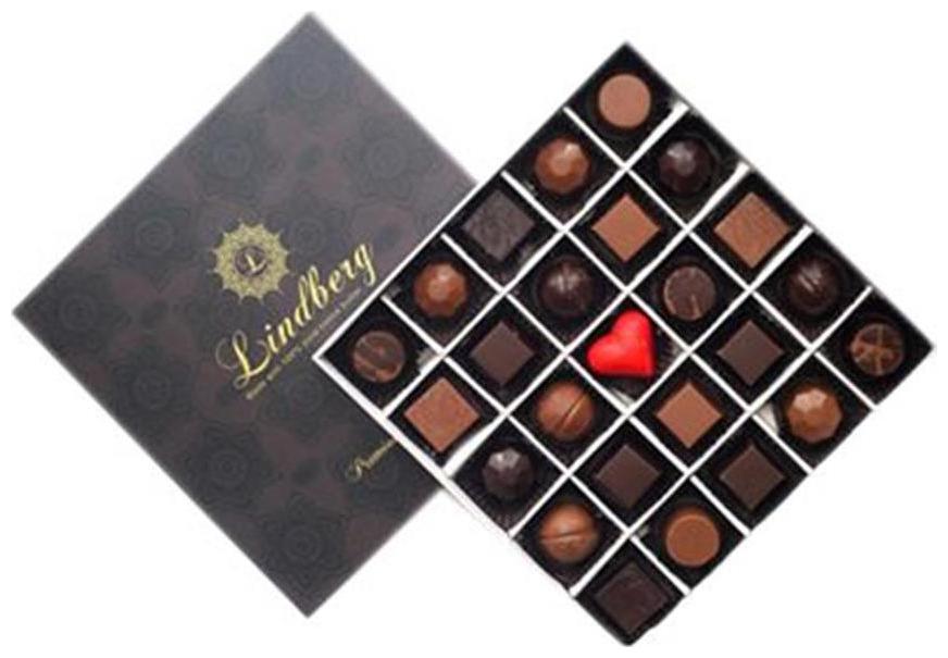 

Lindberg Assorted Gift Box - Pure Belgium Chocolate Truffles 270 g 25 pcs