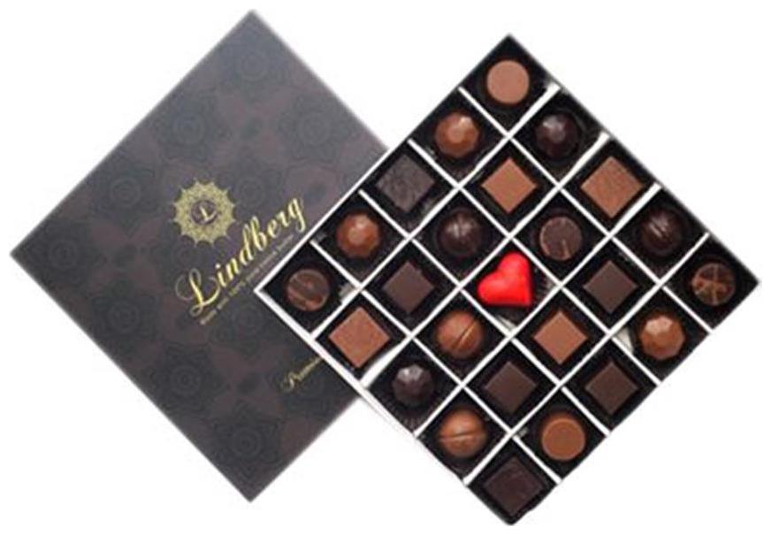 

Lindberg Assorted Gift Box - Pure Belgium Chocolate Truffles 270 g 25 pcs