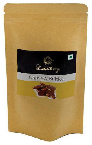 

Lindberg Cashew Brittle - With Jaggery 75 g