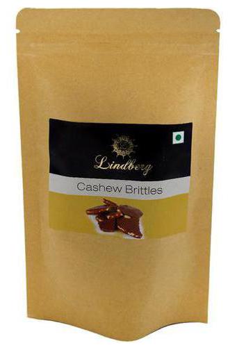 

Lindberg Cashew Brittle - With Jaggery 75 g