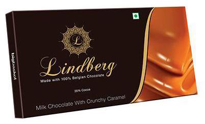 

Lindberg Crunchy Caramel - Pure Belgium Milk Chocolate 50 g
