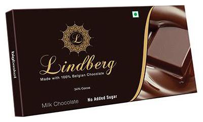 

Lindberg No Added Sugar - Pure Belgium Milk Chocolate 50 g