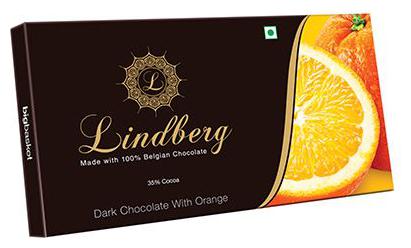 

Lindberg Orange - Pure Belgium Dark Chocolate 50 g
