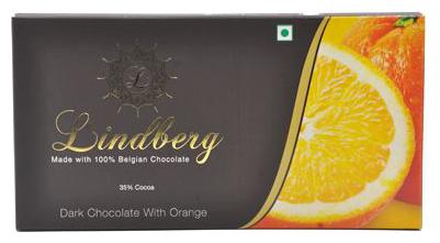 

Lindberg Orange - Pure Belgium Dark Chocolate 50 g
