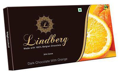 

Lindberg Orange - Pure Belgium Dark Chocolate 50 g