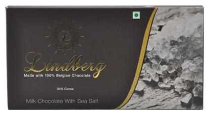

Lindberg Sea Salt - Pure Belgium Milk Chocolate 50 g