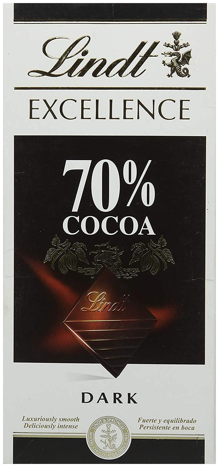 

Lindt Chocolate Excellence Bar 70 Cocoa 100 g