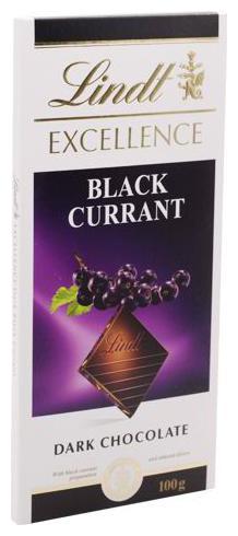 

Lindt Excellence - Dark Chocolate Blackcurrant 100 g