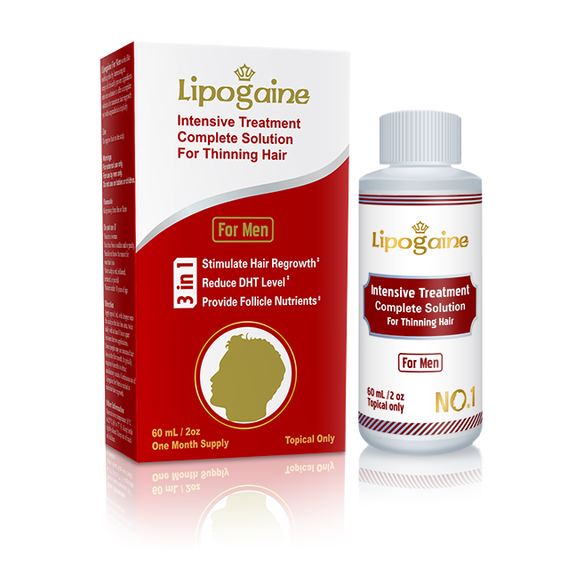 

Lipogaine Mens hair growth lotion 60 ml