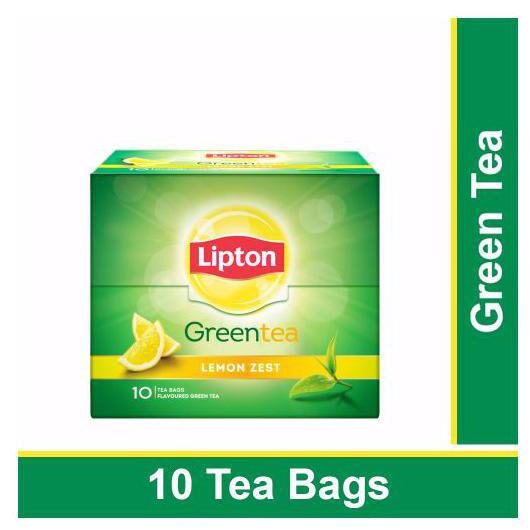

Lipton Green Tea - Lemon Zest 13 g (10 Bags x 1 3 g each)