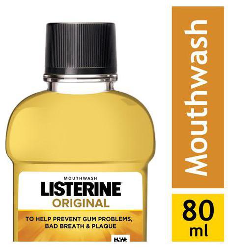 

Listerine Mouthwash Original 80 ml