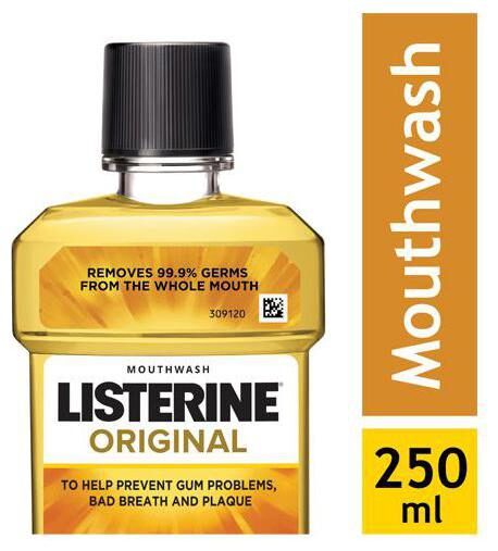 

Listerine Mouthwash Original 250 ml