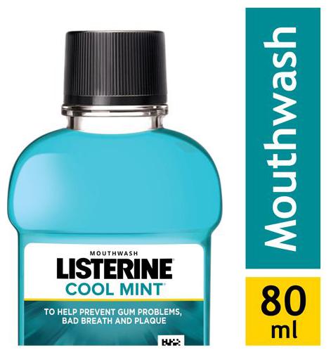 

Listerine Mouthwash Cool Mint 80 ml