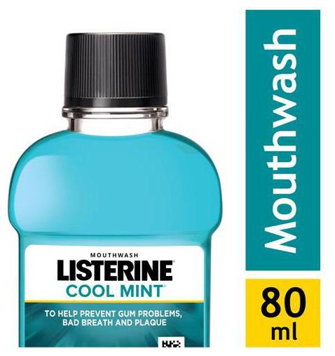 

Listerine Mouthwash Cool Mint 80 ml