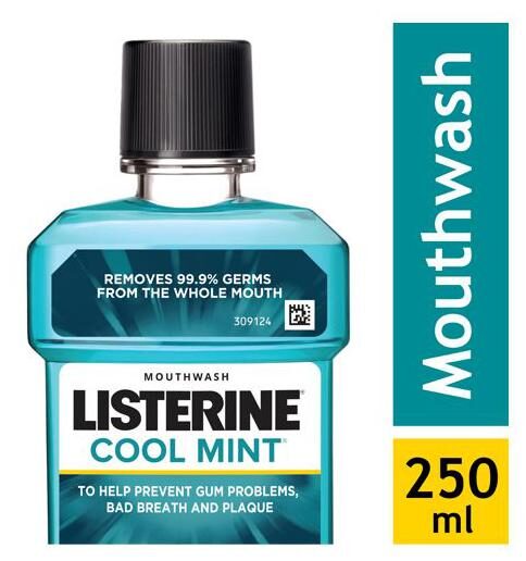 

Listerine Mouthwash - Cool Mint 250 ml