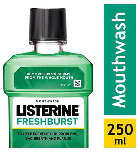 

Listerine Mouthwash Freshburst 250 ml