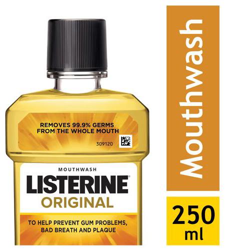 

Listerine Mouthwash Original 250 ml