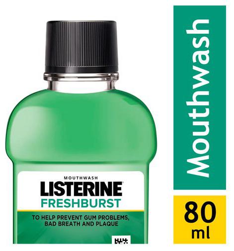 

Listerine Mouthwash Freshburst 80 ml