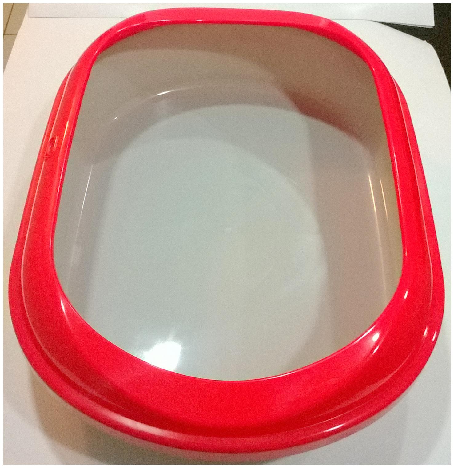 

Litter Box-Round shape w o scooper (53 5x50x38cm)