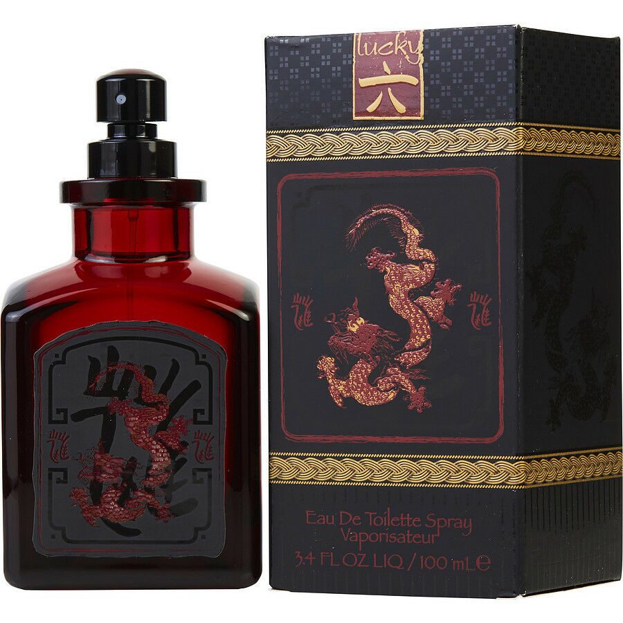 

LIZ CLAIBORNE LUCKY NUMBER 6 Eau De Toilette Spray FOR MEN 3 4 Oz 100 ml NEW