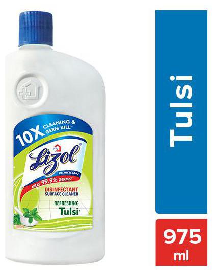 

Lizol Disinfectant Surface Floor Cleaner - Tulsi 975 ml