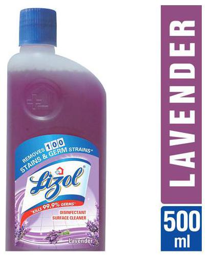 

Lizol Disinfectant Surface Cleaner - Lavender 500 ml