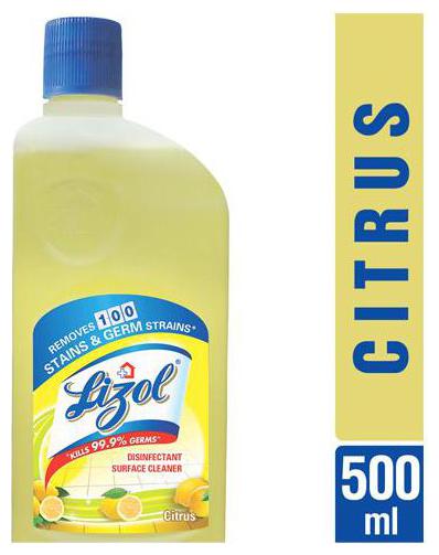 

Lizol Disinfectant Surface Cleaner - Citrus 500 ml