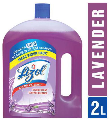 

Lizol Disinfectant Surface Cleaner - Lavender 2 L