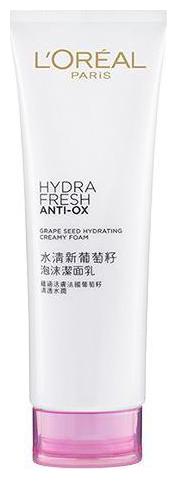 

Loreal Paris Hydrafresh Anti-Ox Grapeseed Creamy Foam 125 ml