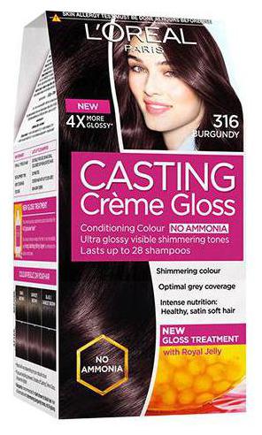 

Loreal Paris Casting Creme Gloss - Burgundy 316 (87 5 g 72 ml)