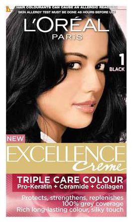 

Loreal Paris Loreal Paris Excellence Creme Hair Colour Black 01 72 ml 100 g