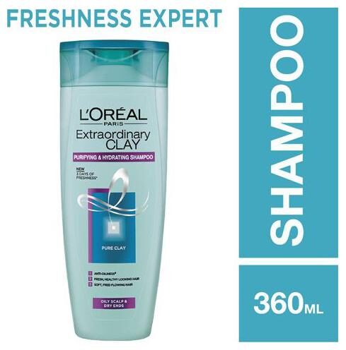

Loreal Paris Extraordinary Clay Shampoo 360 ml