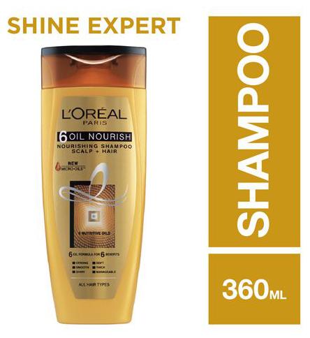 

L oreal Paris 6 Oil Nourish Shampoo 360 ml