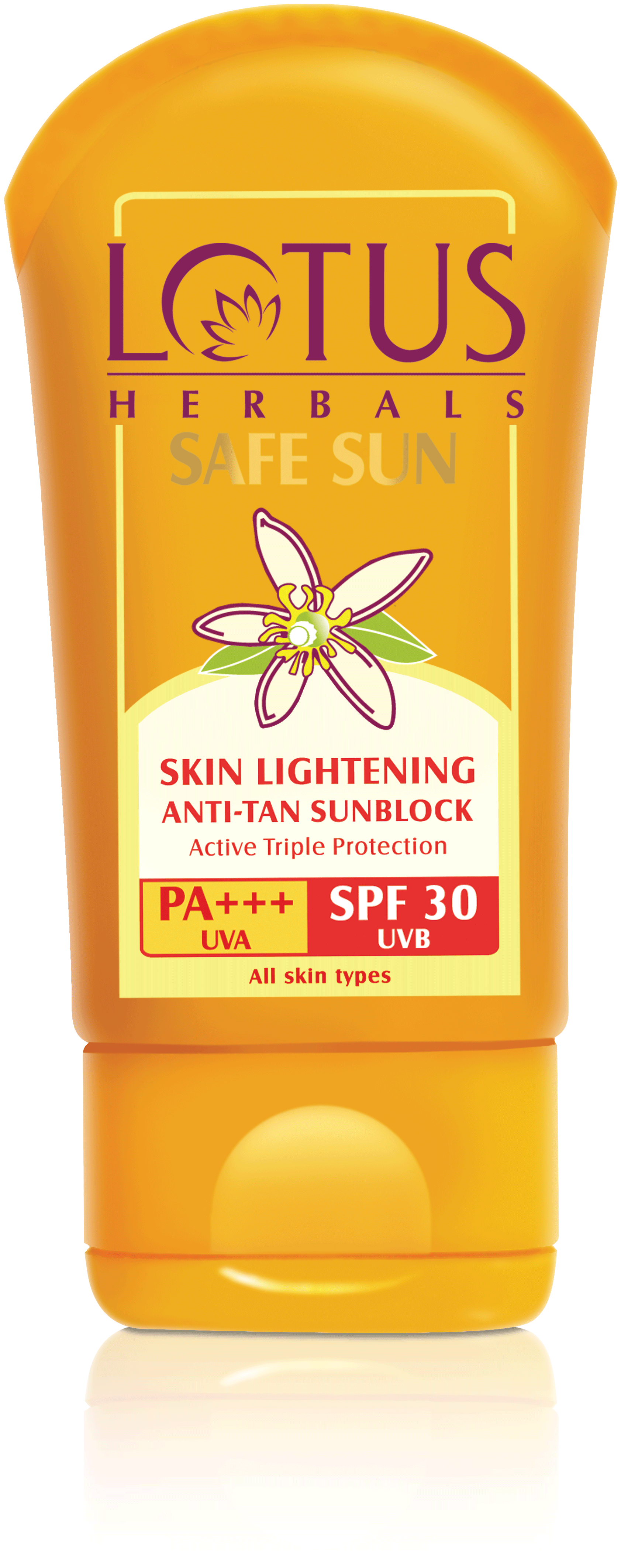 

Lotus Herbals Skin Lightening Anti Tan Sunblock Uva Spf 30 Uvb 50 g (Pack of 3)